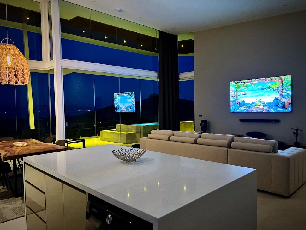 Koh Samui Sea View Apartment Living Area