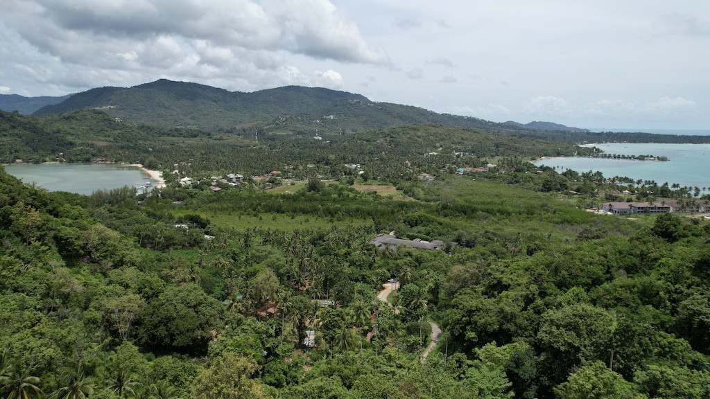 Koh Samui Sea View Land For Sale Pano