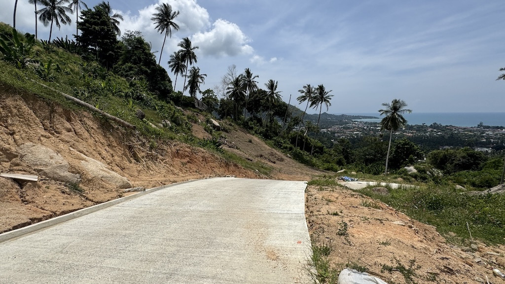 Koh Samui Sea View Land In Lamai Road