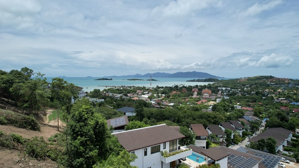 Koh Samui Sea View Land In Plai Laem Ocean View
