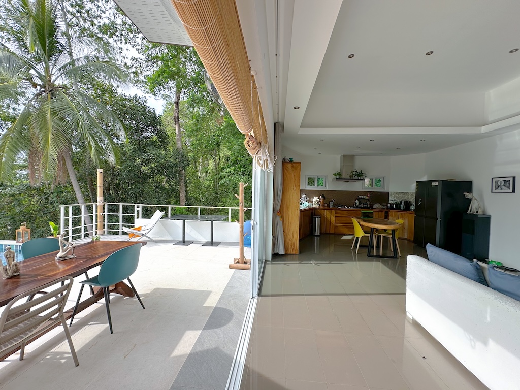 Koh Samui Sea View Lipa Noi Villa Indoor Outdoor