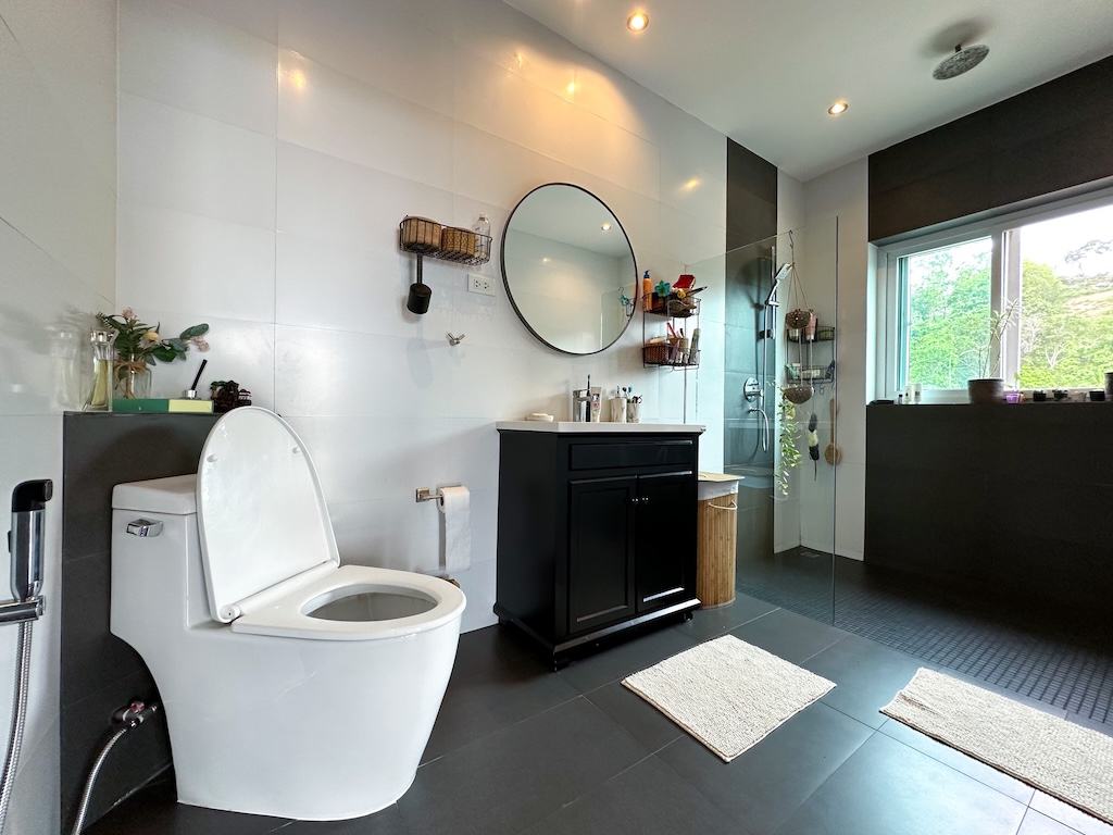 Koh Samui Sea View Lipa Noi Villa Bathroom