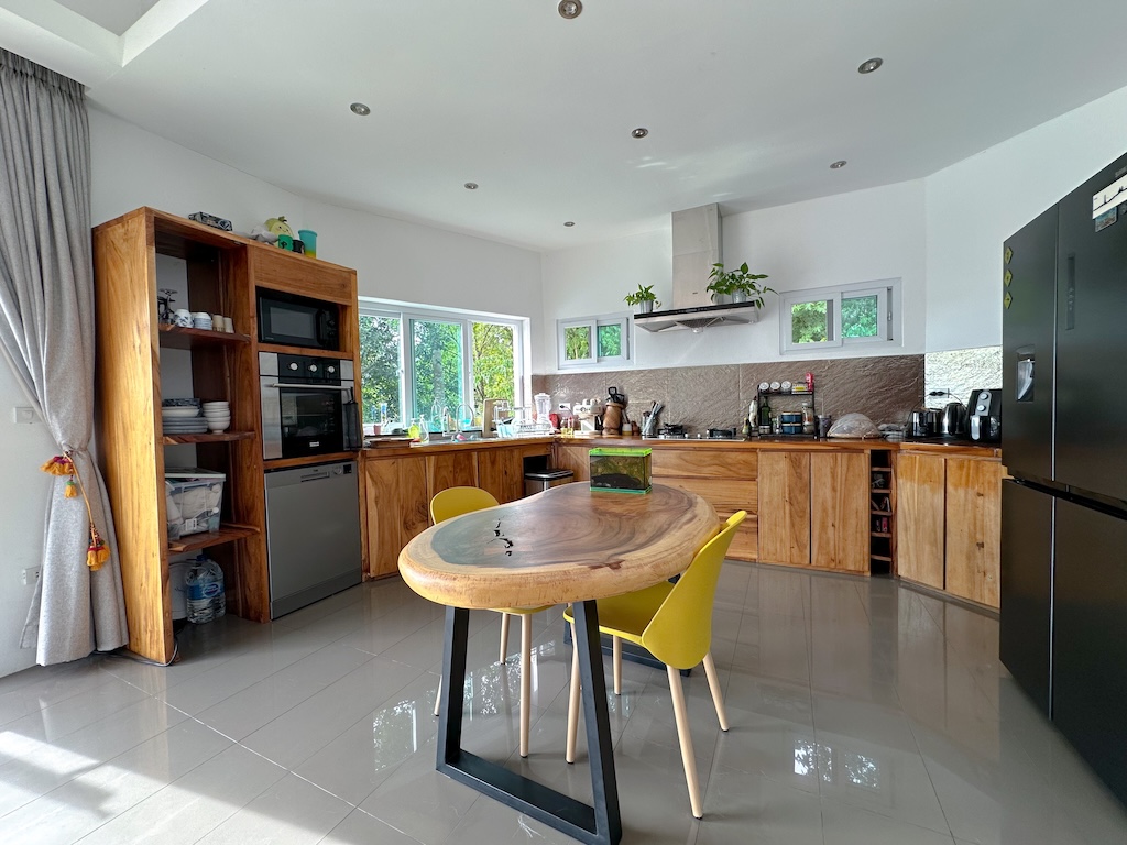 Koh Samui Sea View Lipa Noi Villa Kitchen