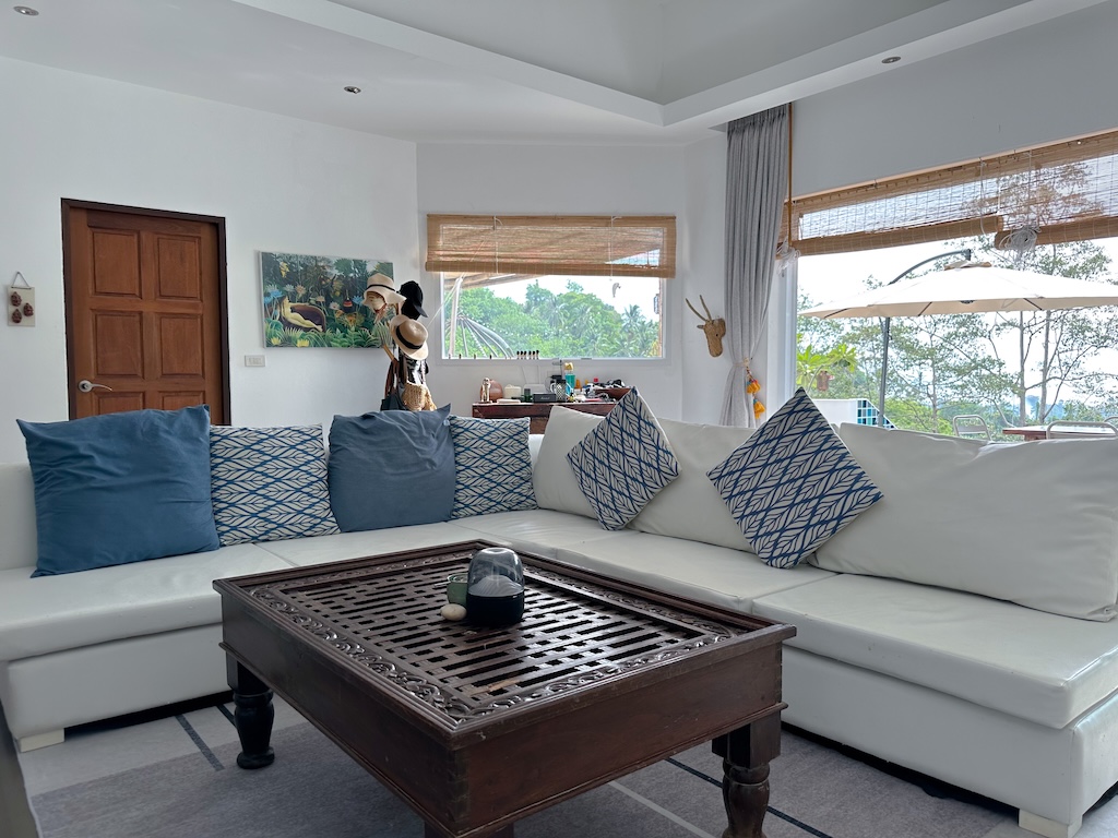 Koh Samui Sea View Lipa Noi Villa Sofa