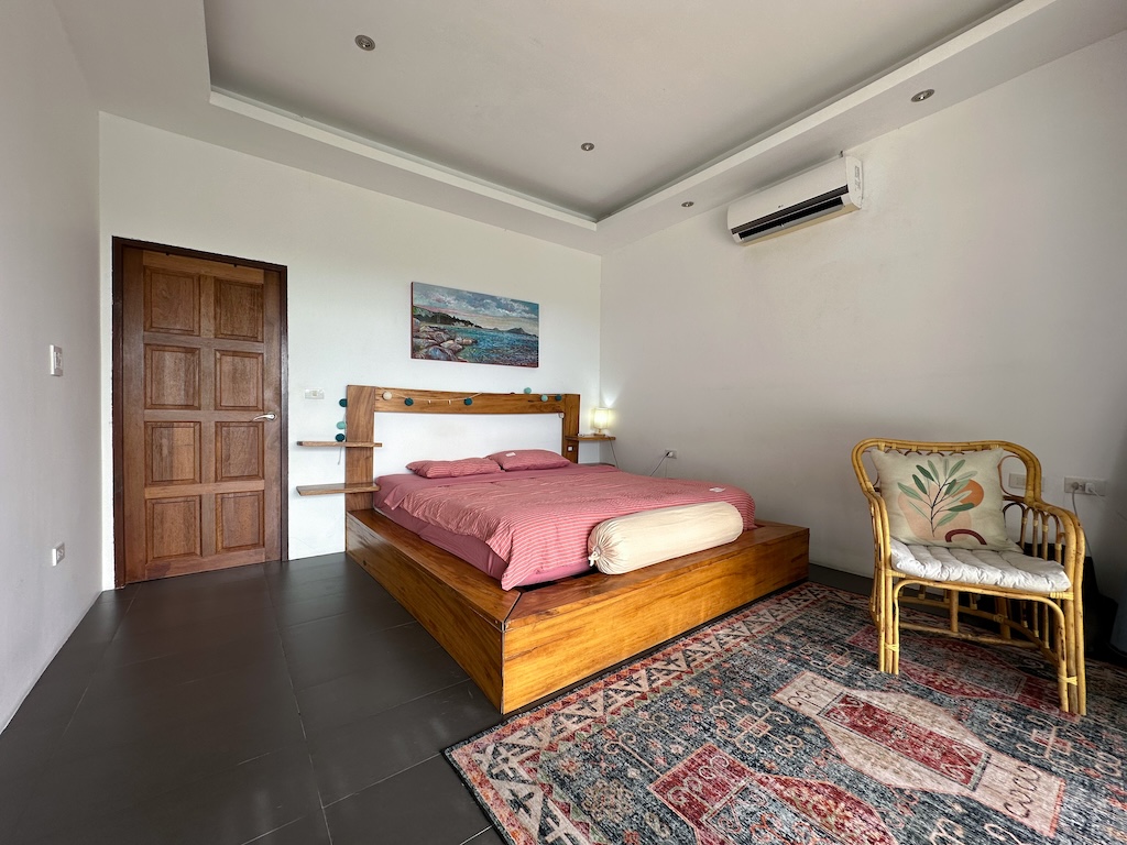 Koh Samui Sea View Lipa Noi Villa Bedroom