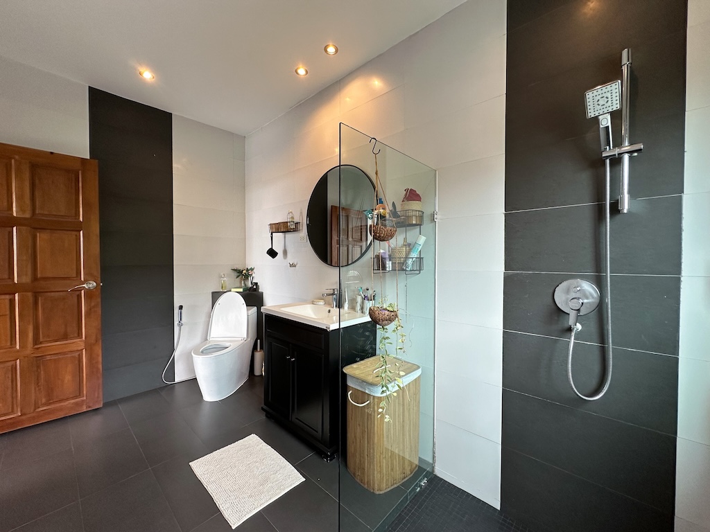 Koh Samui Sea View Lipa Noi Villa Bathroom