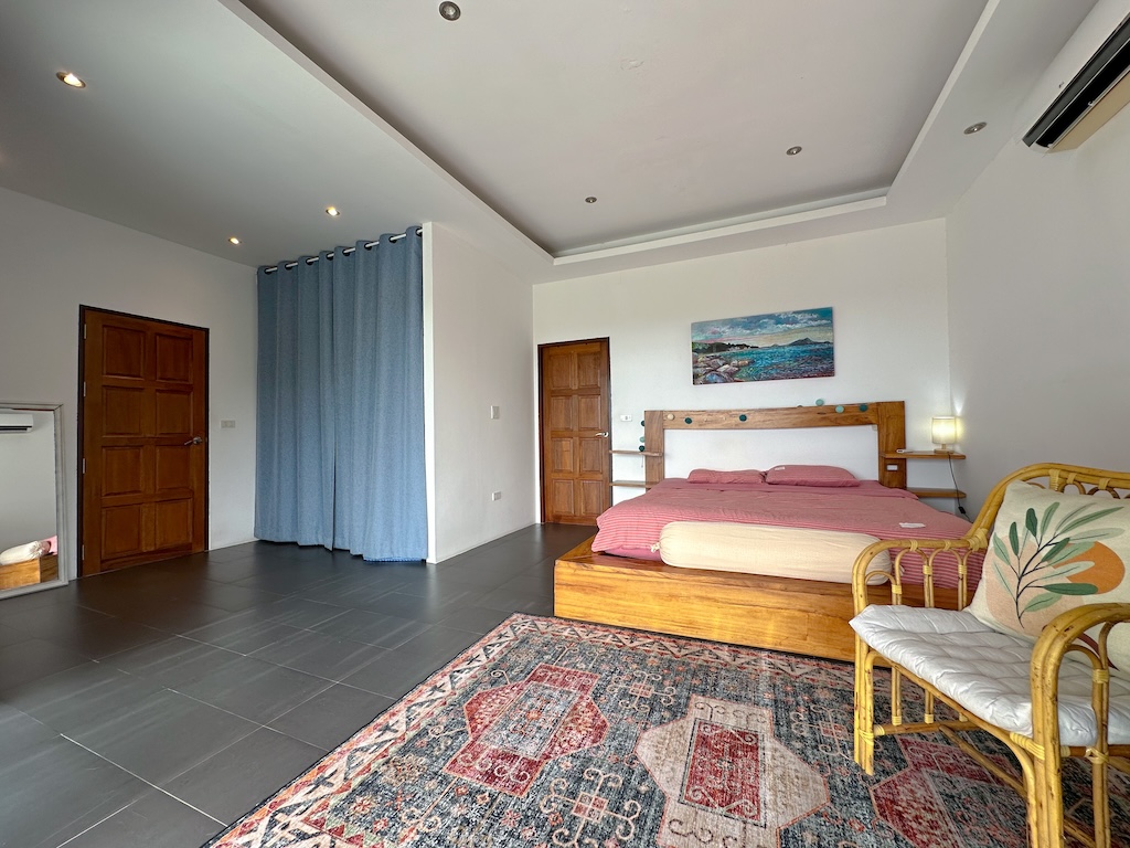 Koh Samui Sea View Lipa Noi Villa Bedroom