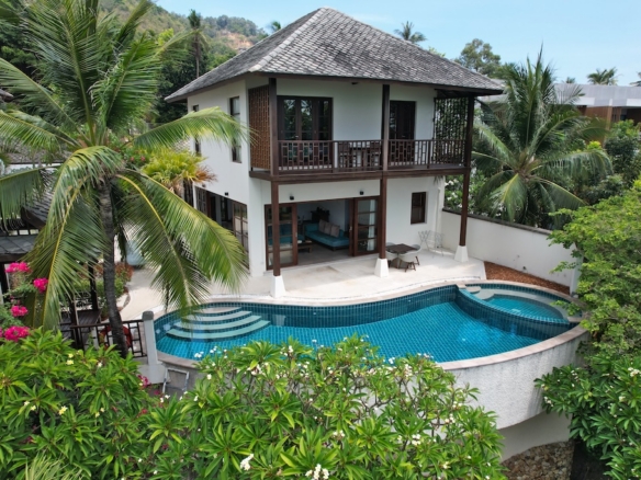 Koh Samui Sea View Oceanfront Residence Front