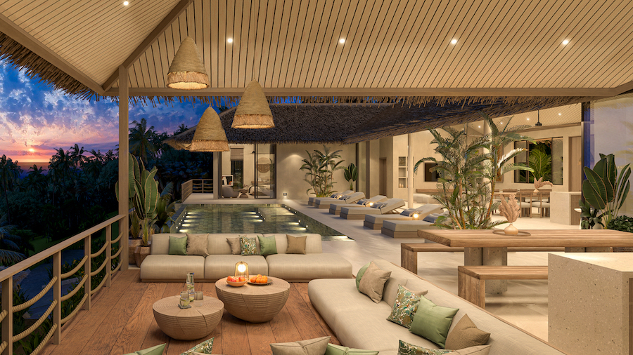 Koh Samui Sea View Properties Outdoor Seating