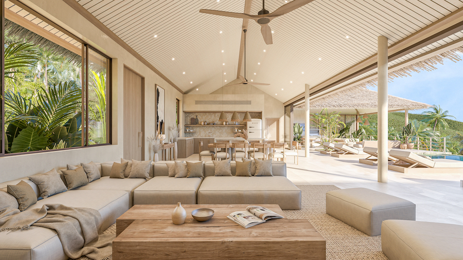 Koh Samui Sea View Properties Lounge