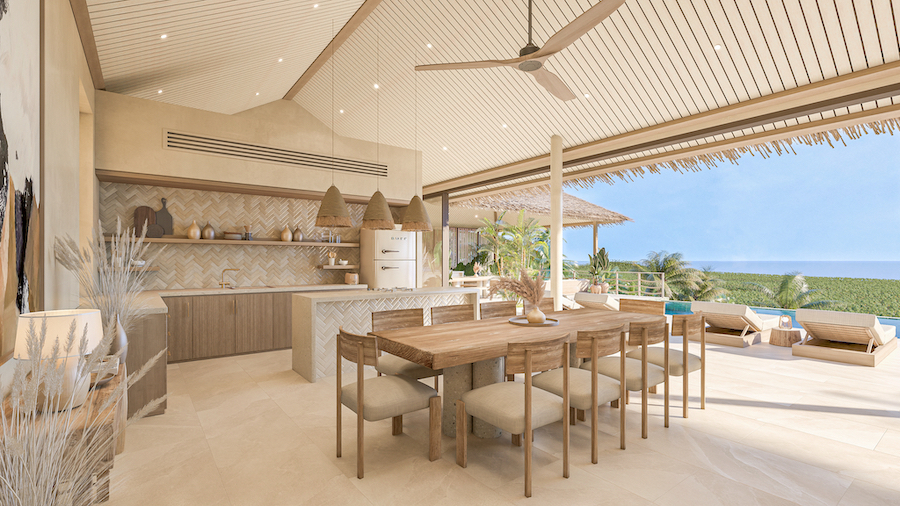 Koh Samui Sea View Properties Living Area