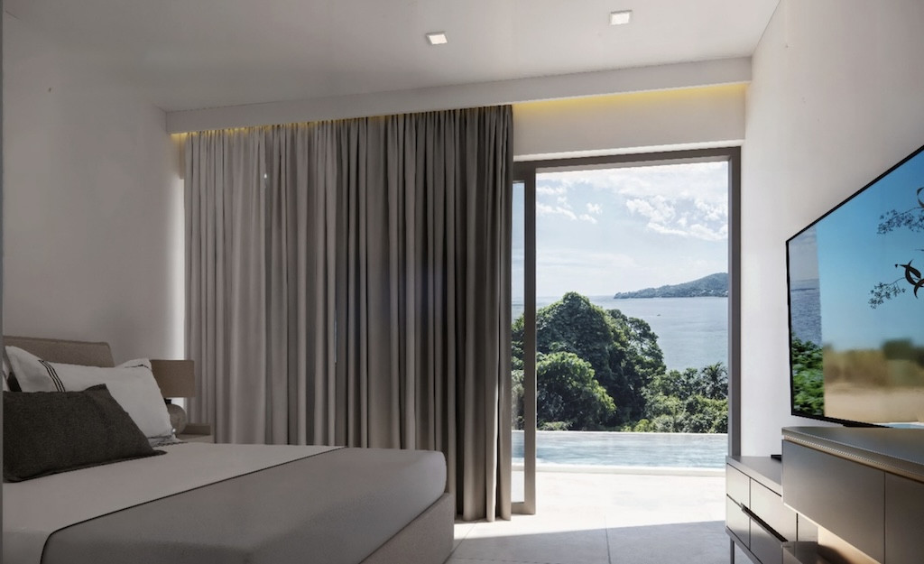 Koh Samui Sea View Property For Sale In Lamai Bedroom