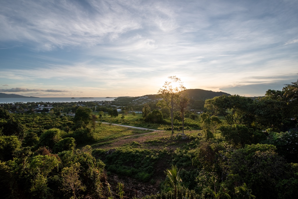 Koh Samui Sea View Property In Bophut Morning