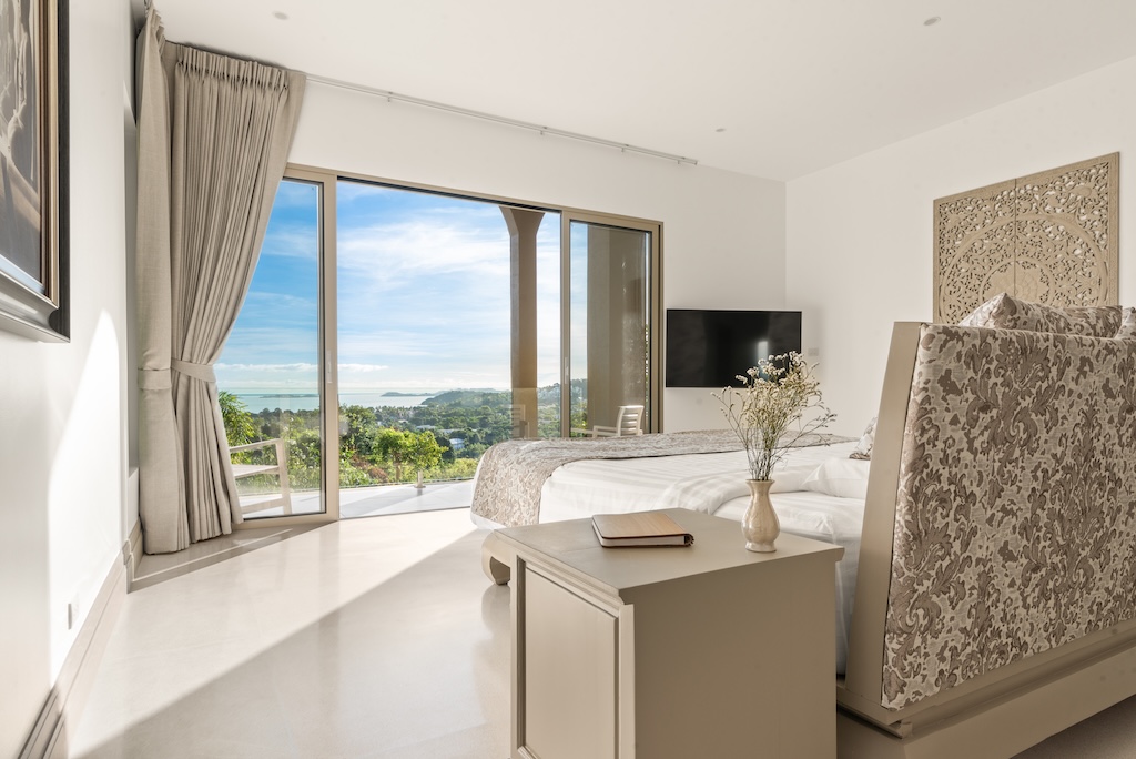 Koh Samui Sea View Property In Bophut Bedroom