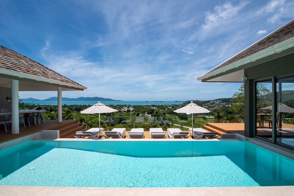 Koh Samui Sea View Property In Bophut Exterior