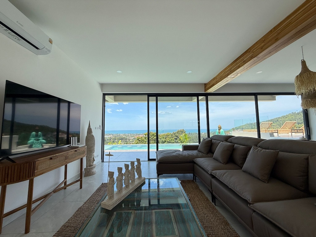 Koh Samui Sea View Property In Chaweng Lounge