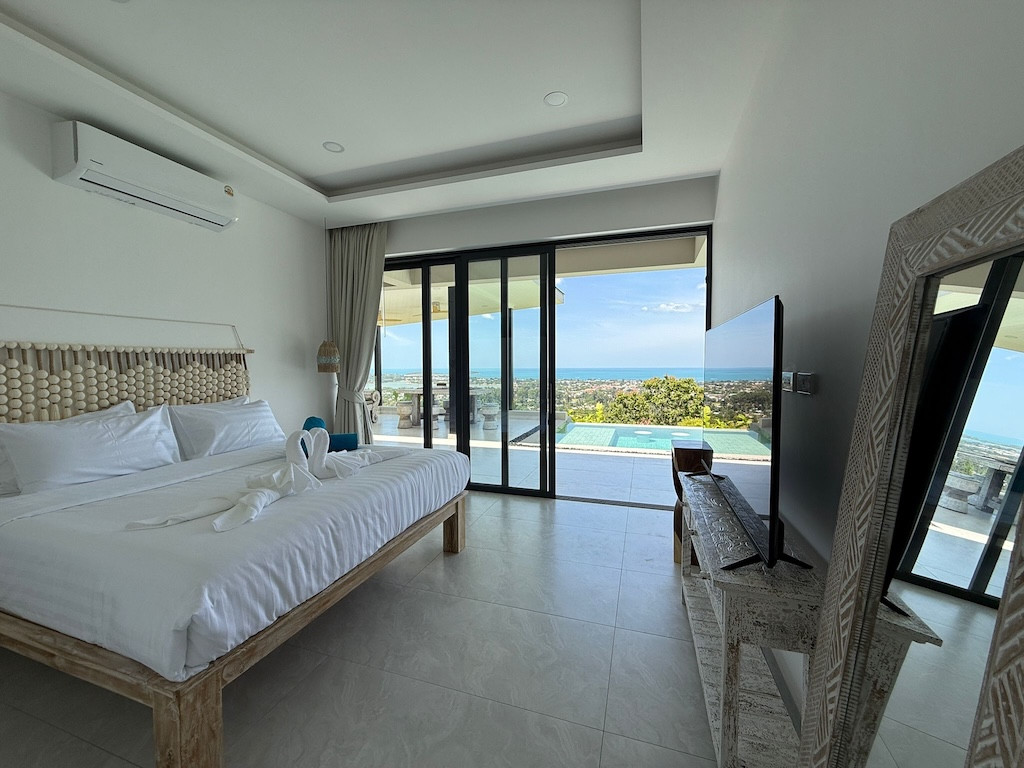 Koh Samui Sea View Property In Chaweng Bedroom