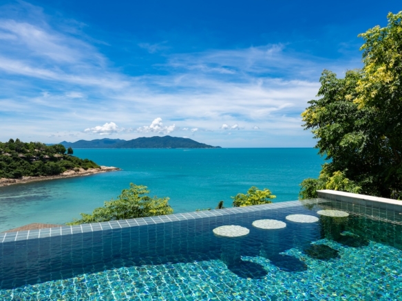 Koh Samui Sea View Property In Plai Laem Pool View