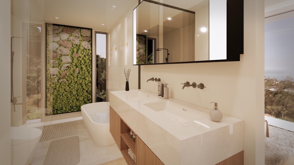 Koh Samui Sea View Residences Bathroom