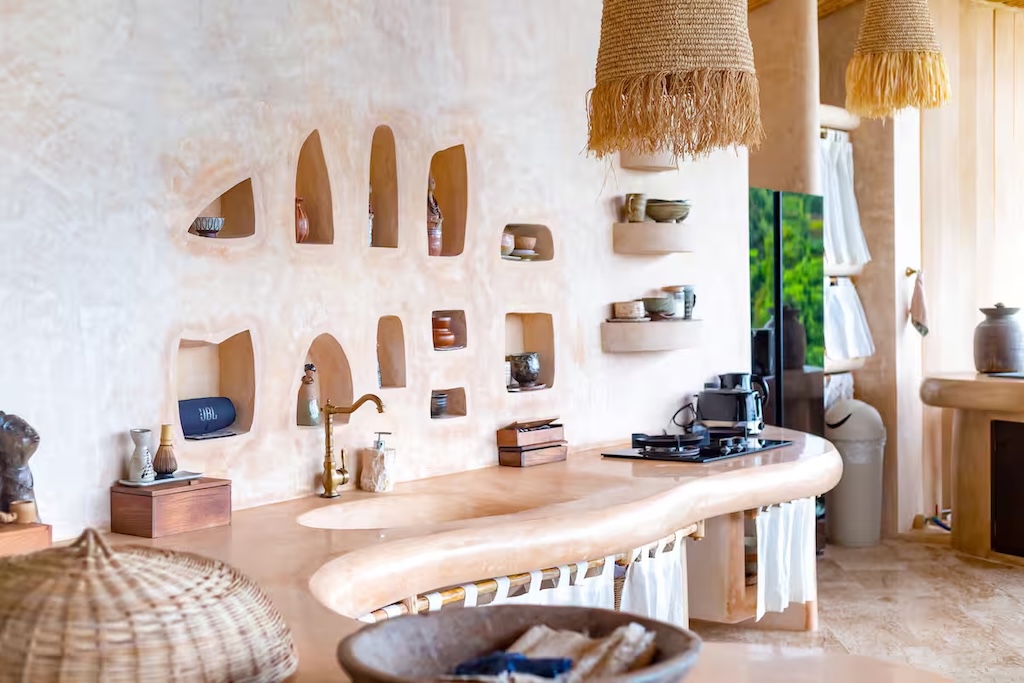 Koh Samui Sea View Villa In Plai Laem Kitchen