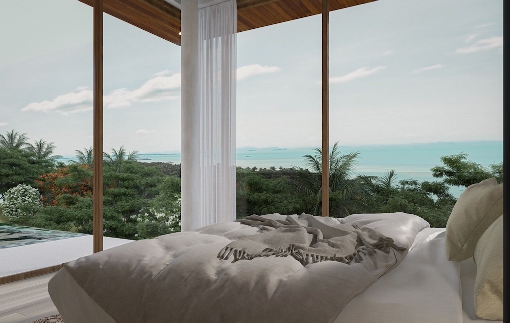 Koh Samui Sea View Villa Residences Bedroom 2 View