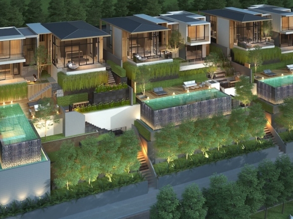 Koh Samui Sea View Villas In Bang Po Site Exterior