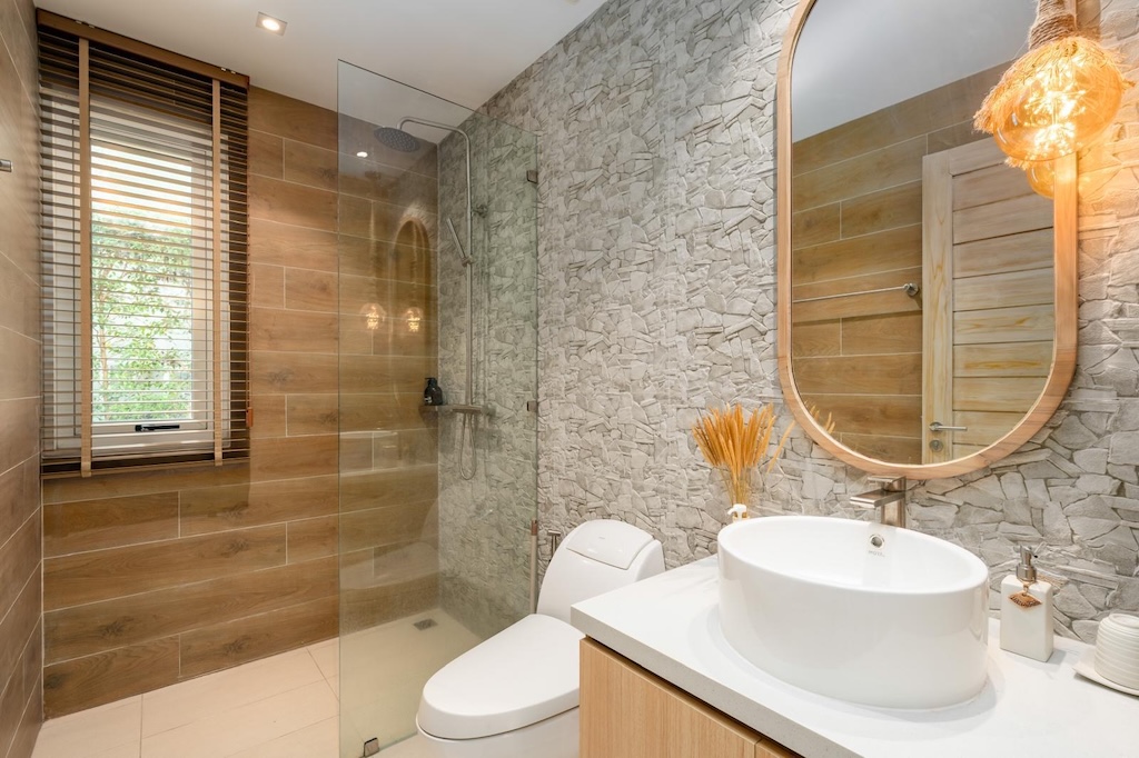 Koh Samui Sunset Cove Property Bathroom