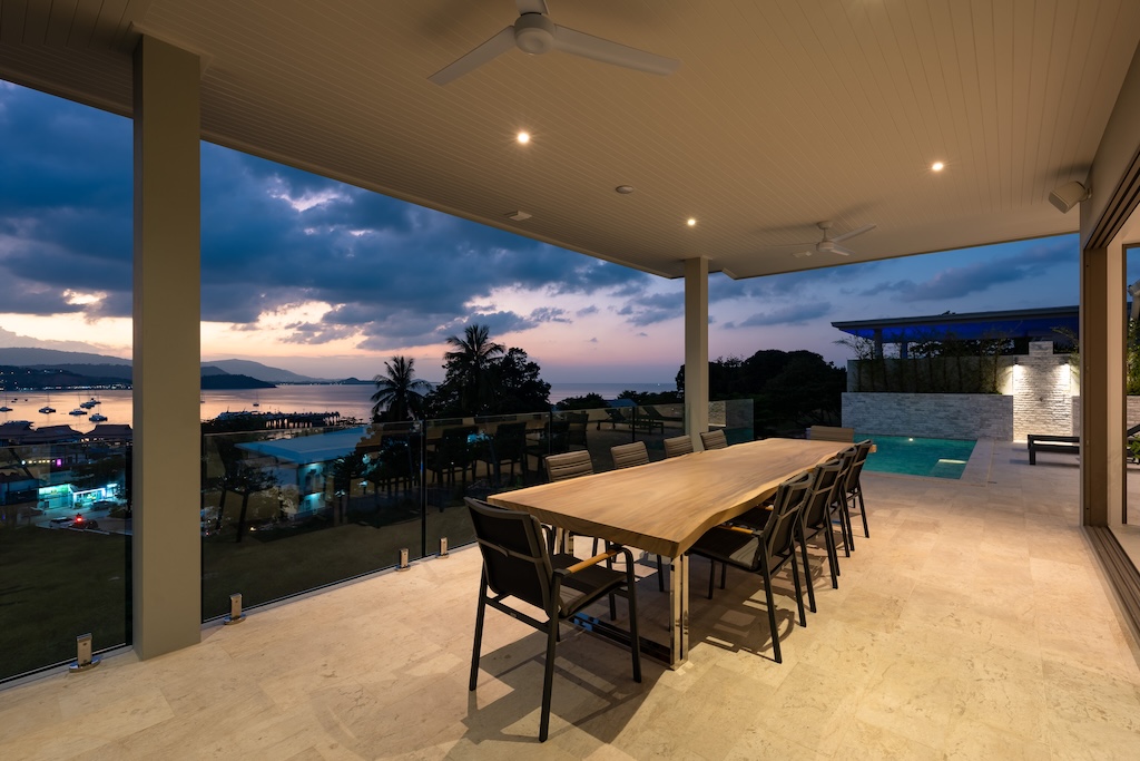 Koh Samui Sunset View Property Outdoor Dining