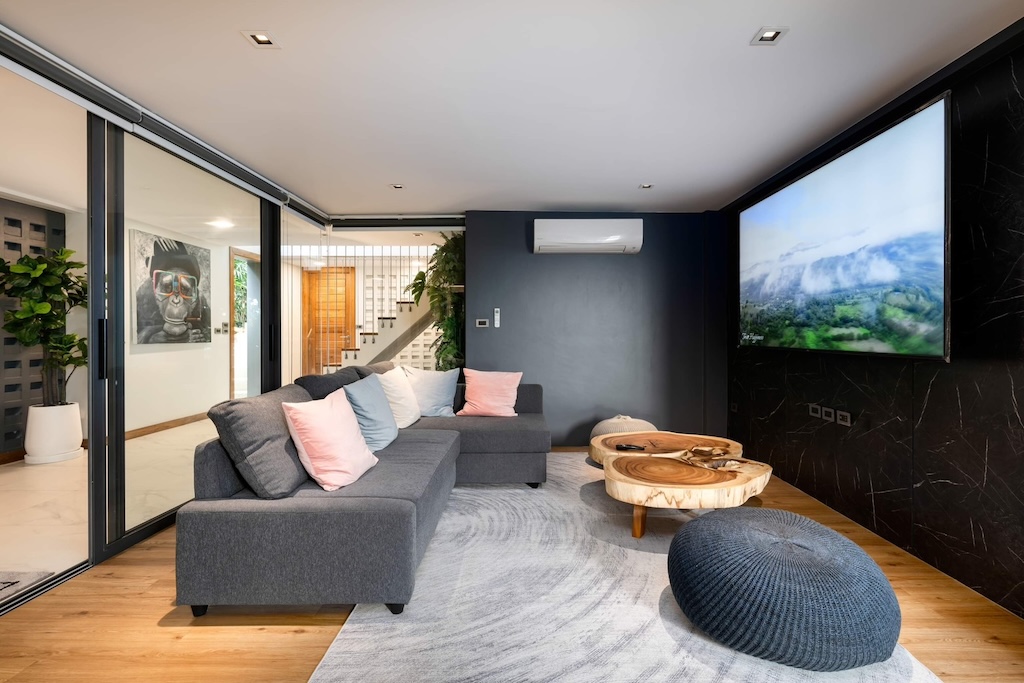 Koh Samui Sunset Villa TV room
