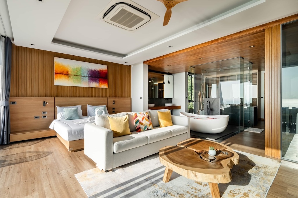 Koh Samui Sunset Villa Living Area