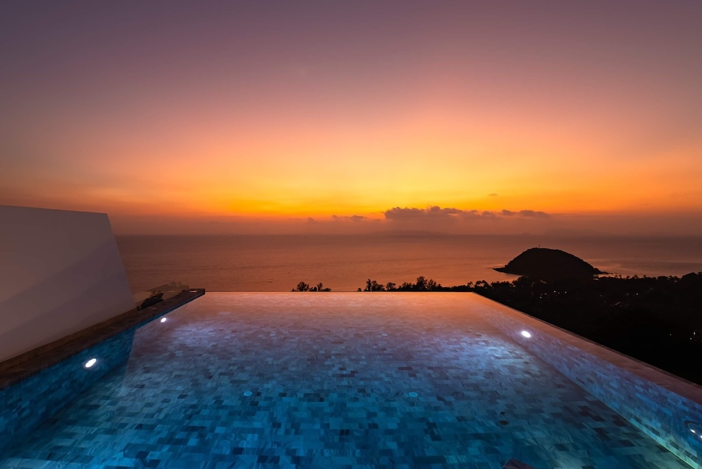 Koh Samui villa Sunset