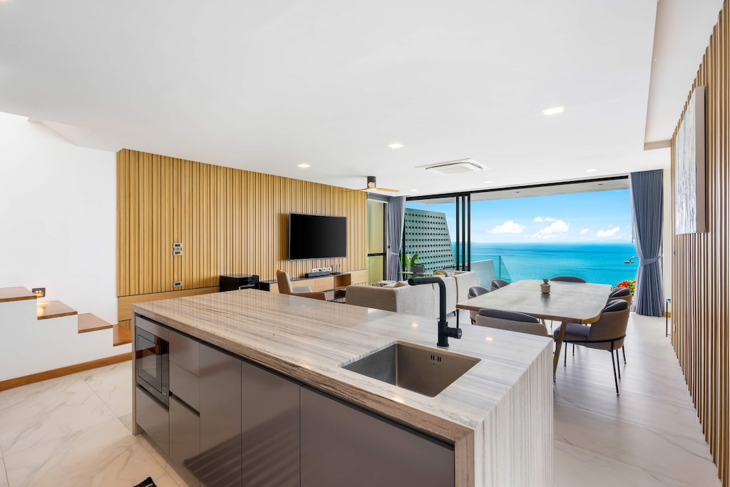 Koh Samui Sunset Villa Kitchen
