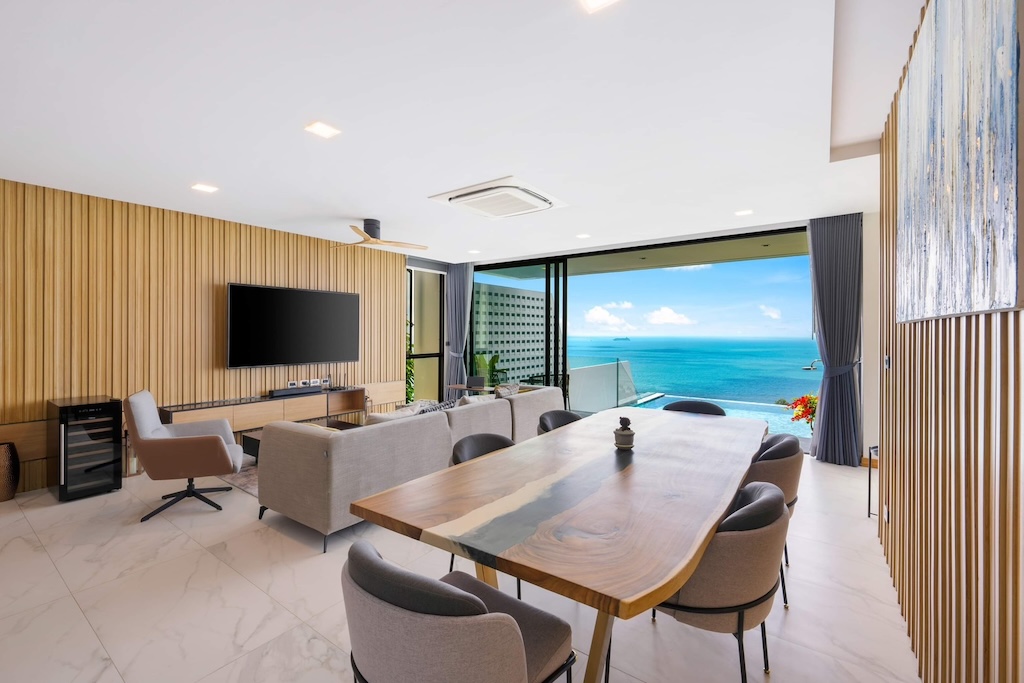Koh Samui Sunset Villa Living Area