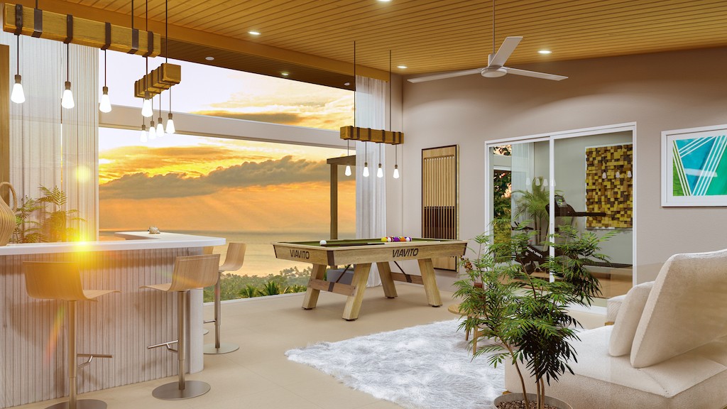 Koh Samui Sunset Villas Lounge View