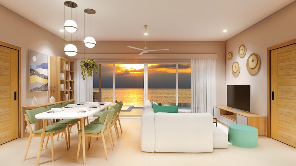 Koh Samui Sunset Villas Open Plan Living