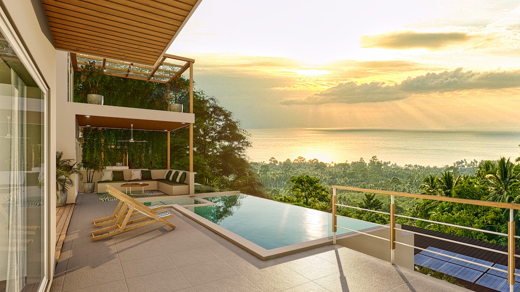 Koh Samui Sunset Villas View