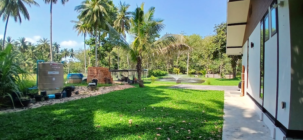 Koh Samui Tongkrut Property Lawn