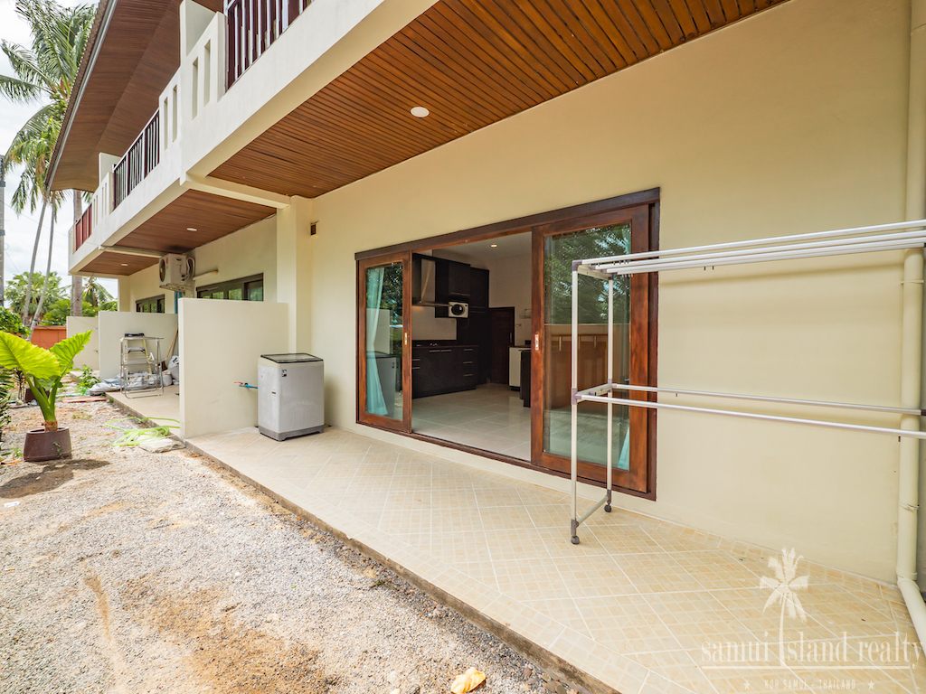 Koh Samui Townhouse For Sale Rear