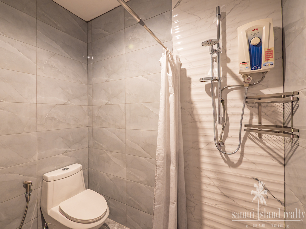 Koh Samui Townhouse For Sale Shower