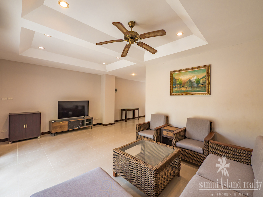 Koh Samui Townhouse For Sale Living Area