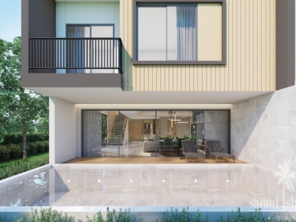 Koh Samui Townhouses Exterior Front