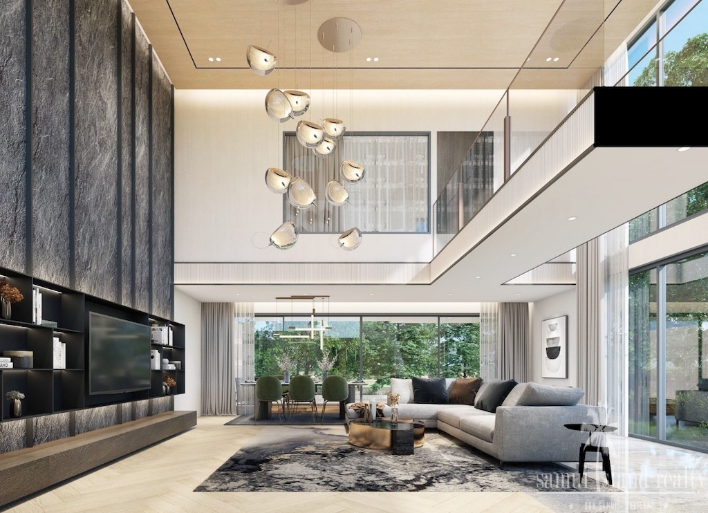 Koh Samui Townhouses Living Space
