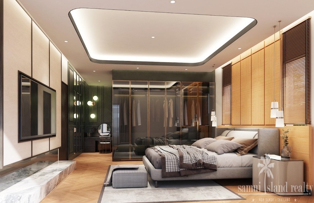 Koh Samui Townhouses Bedroom