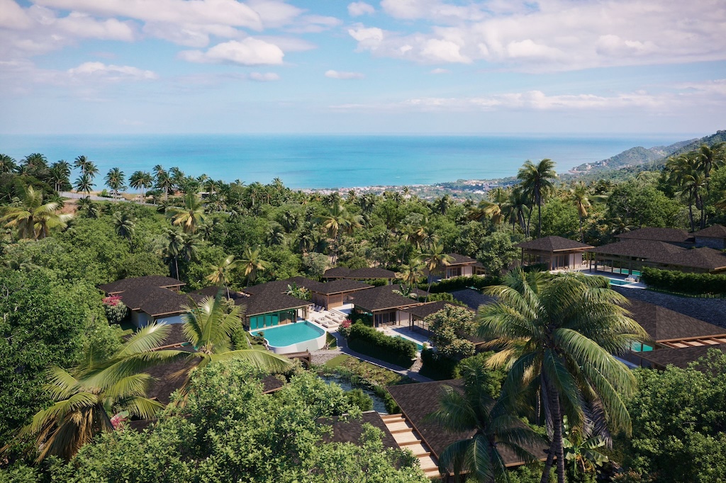 Koh Samui Tropical Villas Aerial