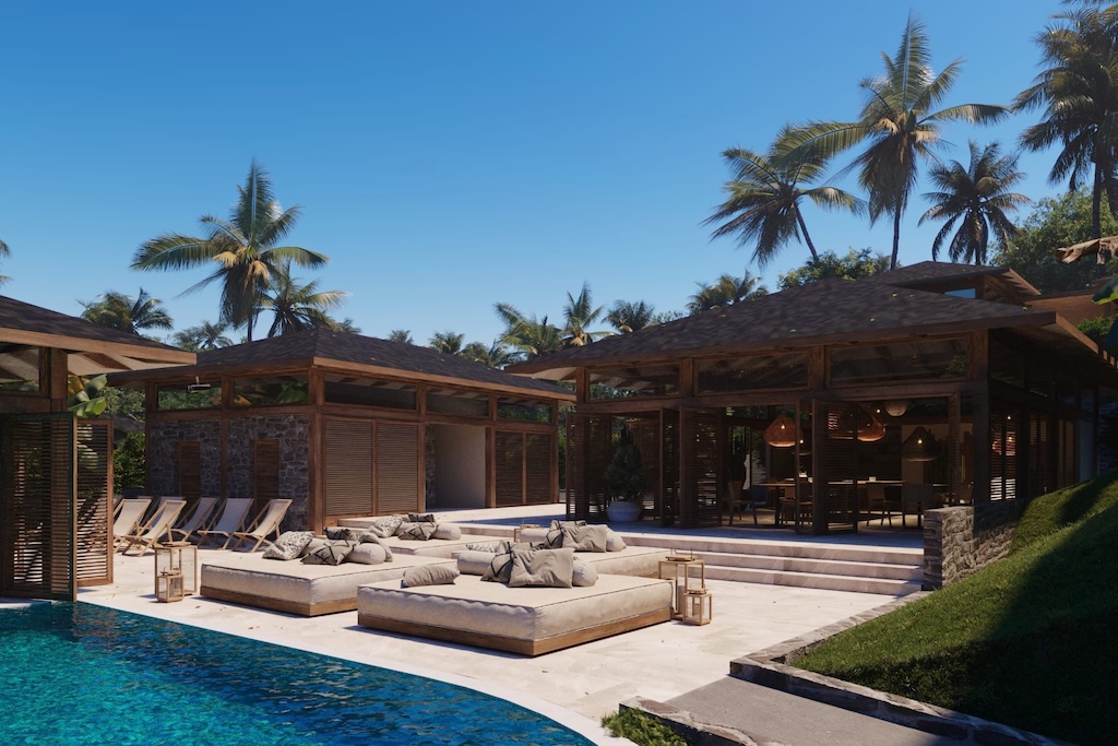 Koh Samui Tropical Villas Outdoor Area