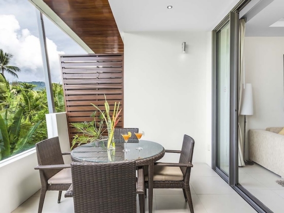 Koh Samui Two Bed Apartments For Sale Balcony