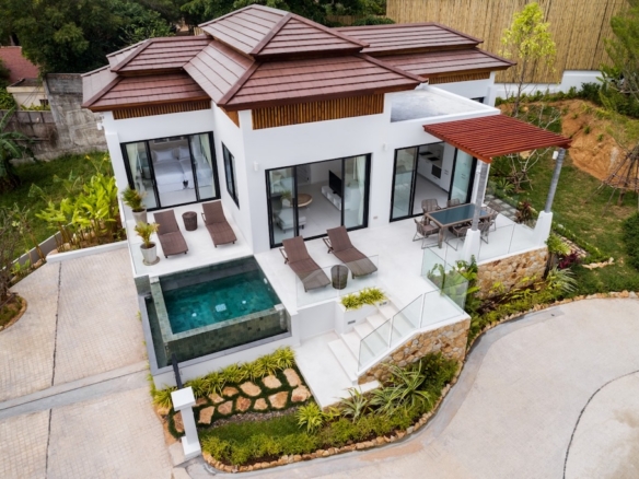 Koh Samui Two Bed Sea View Villa For Sale