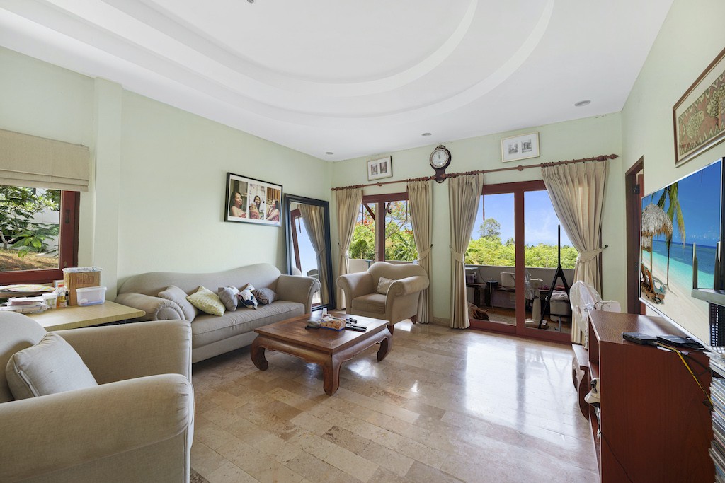 Koh Samui Two Villa Property Living Area