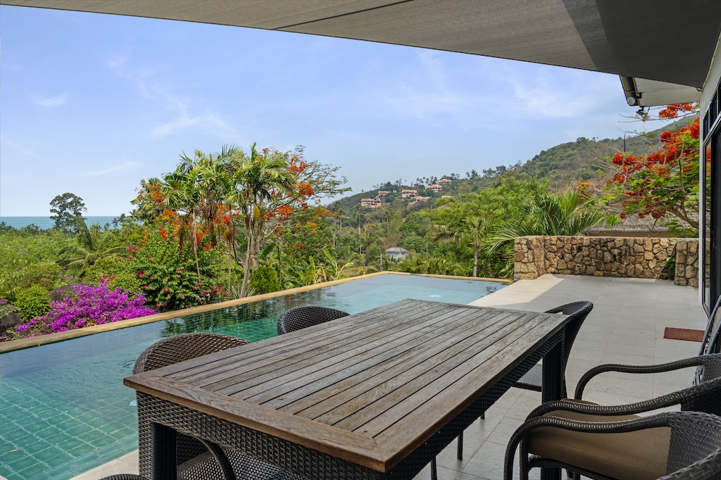 Koh Samui Two Villa Property Outdoor Dining