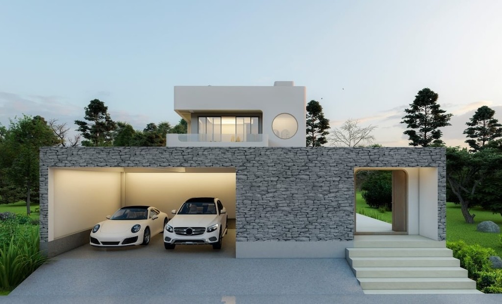 Koh Samui Unique Villa Parking